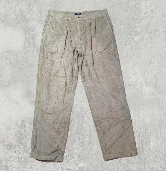 Dockers Men's Corduroy Trousers - Tan - Size 38W 32L