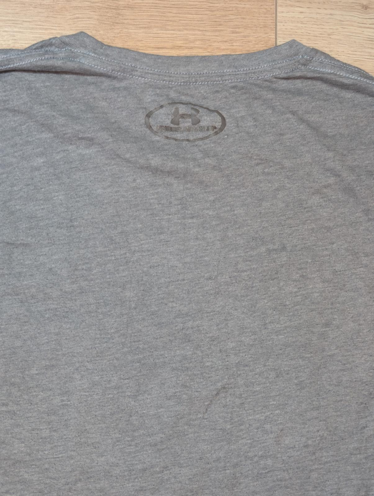 Under Armour Men's Heatgear T Shirt - Grey - Size Small