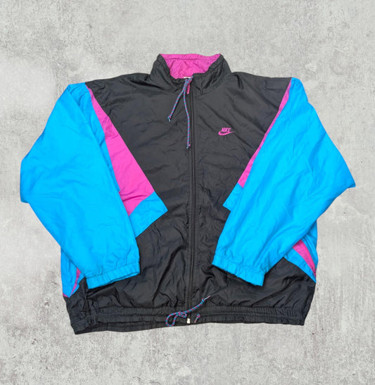 Nike Men's Vintage Shell Jacket - Black - Size XL