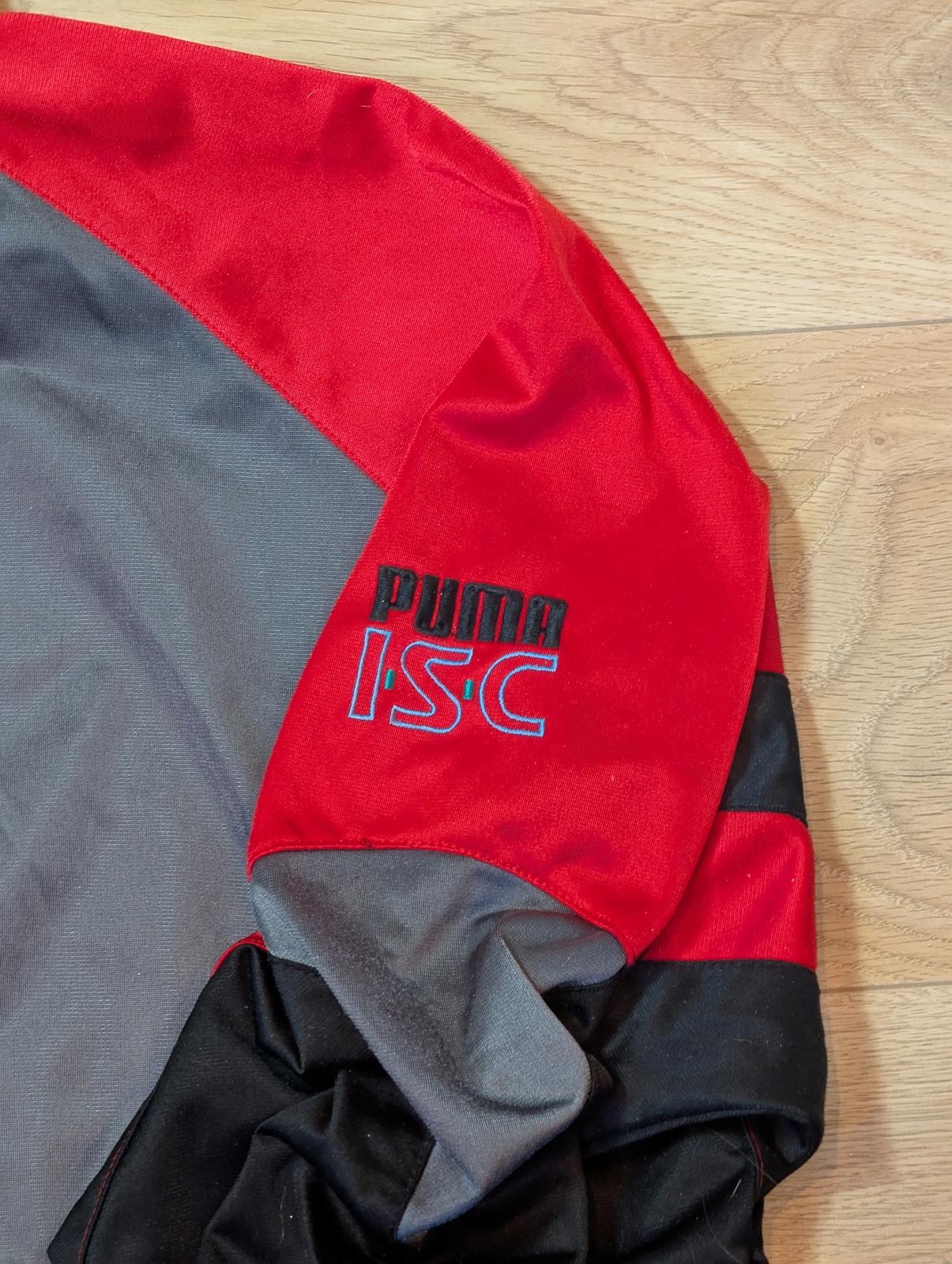 Puma Men's Vintage 90's ISC Circuit Jacket - Grey - Size Medium