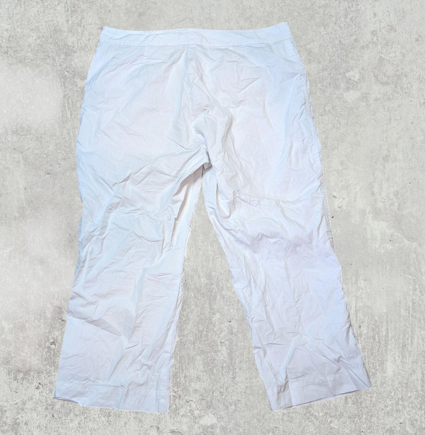 Lauren Ralph Lauren Women's Capri Trousers - White - Size 30W 20L