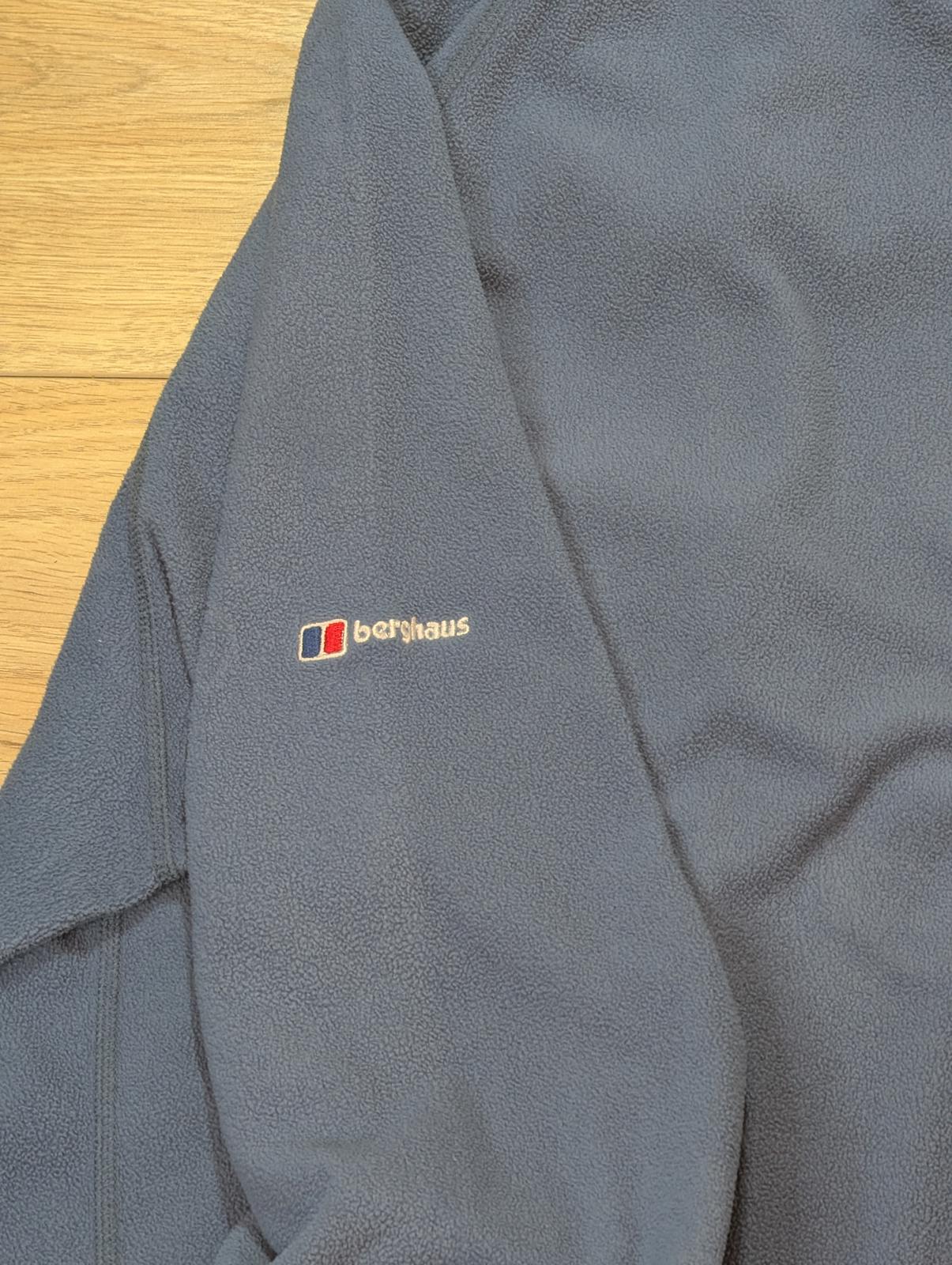 Berghaus Women's 1/4 Zip Fleece Jumper - Blue - Size 14