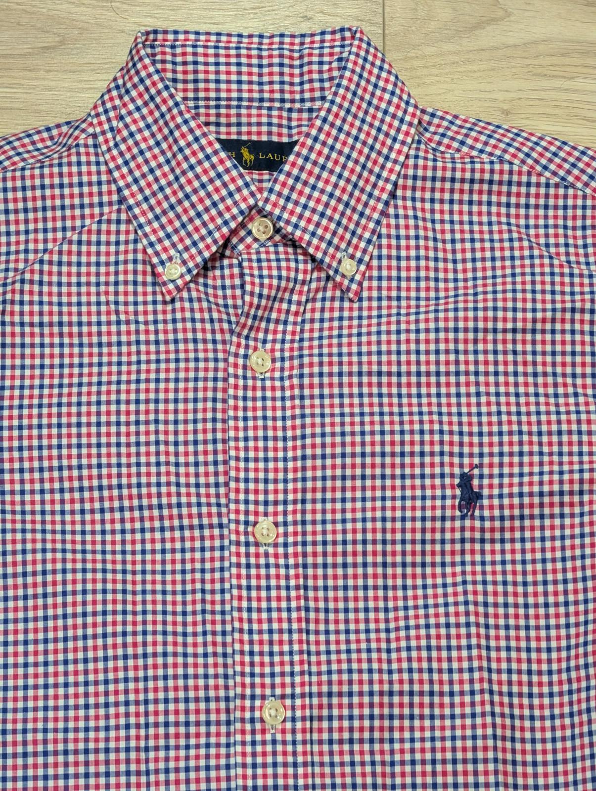 Ralph Lauren Men's Check Shirt - Red - Size XS