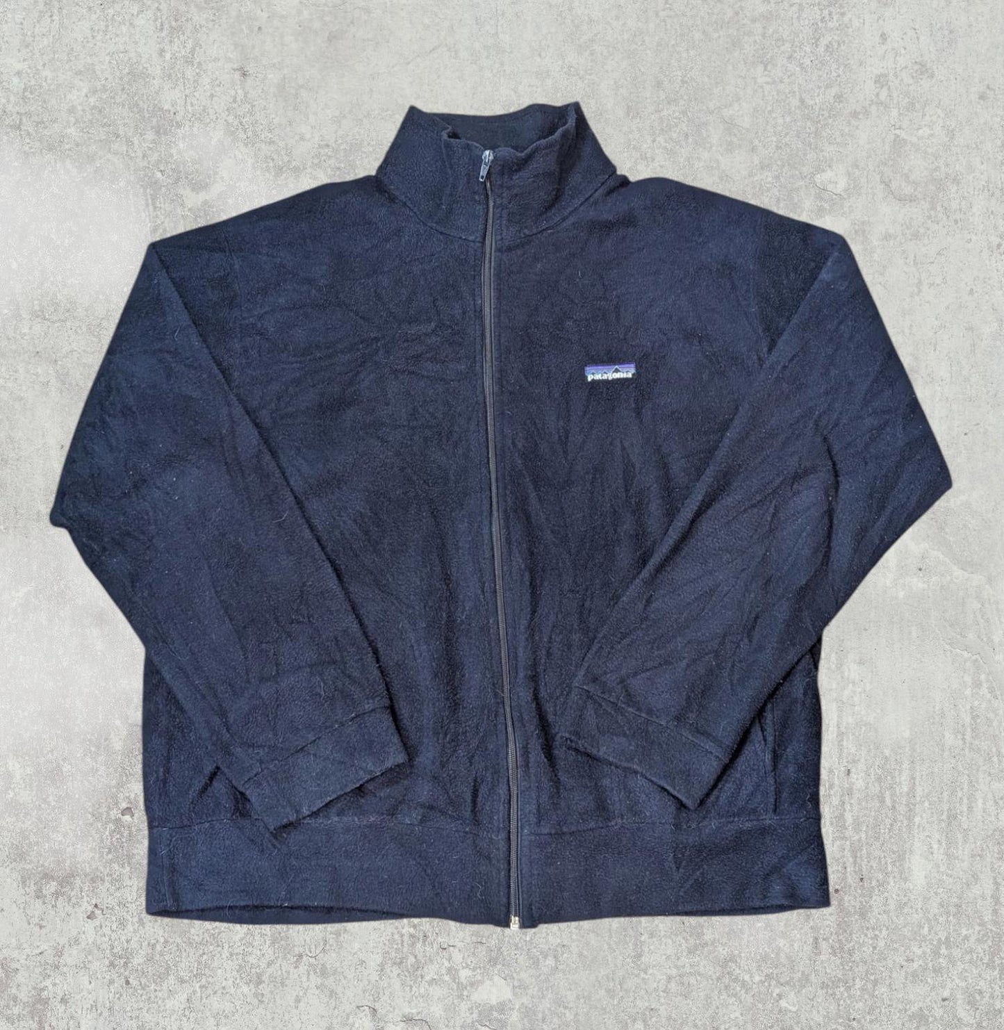 Patagonia Men's Synchilla Fleece Jacket - Navy - Size XL