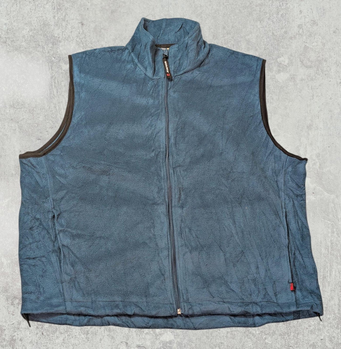 Woolrich Men's Vest Fleece Jacket - Green - Size XL