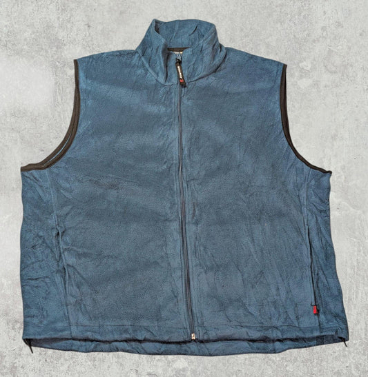 Woolrich Men's Vest Fleece Jacket - Green - Size XL