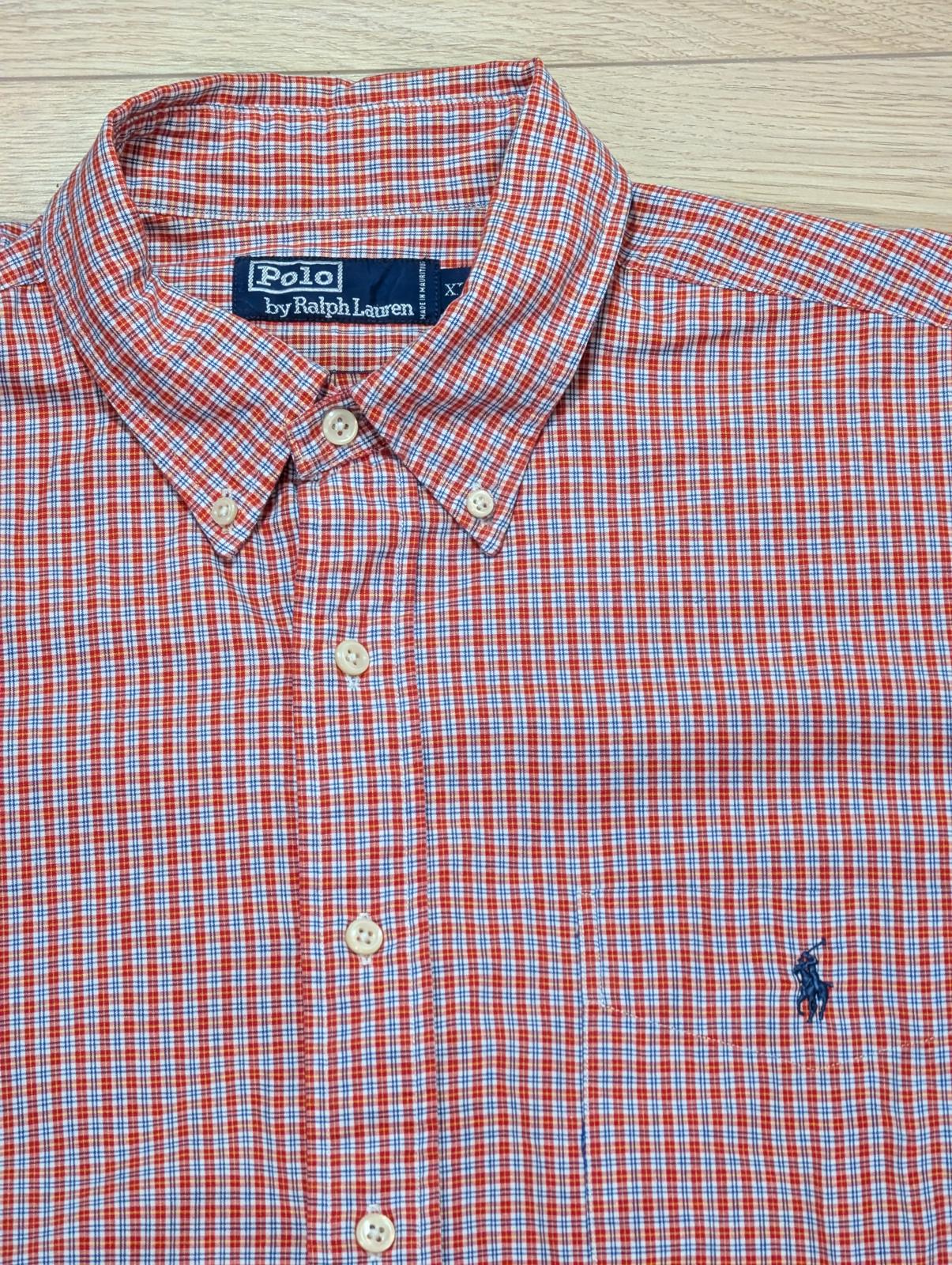 Ralph Lauren Men's Check Shirt - Red - Size XL