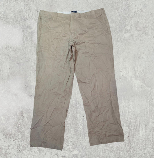 Dockers Men's D4 Relaxed Fit Chino Trousers - Beige - Size 42W 32L