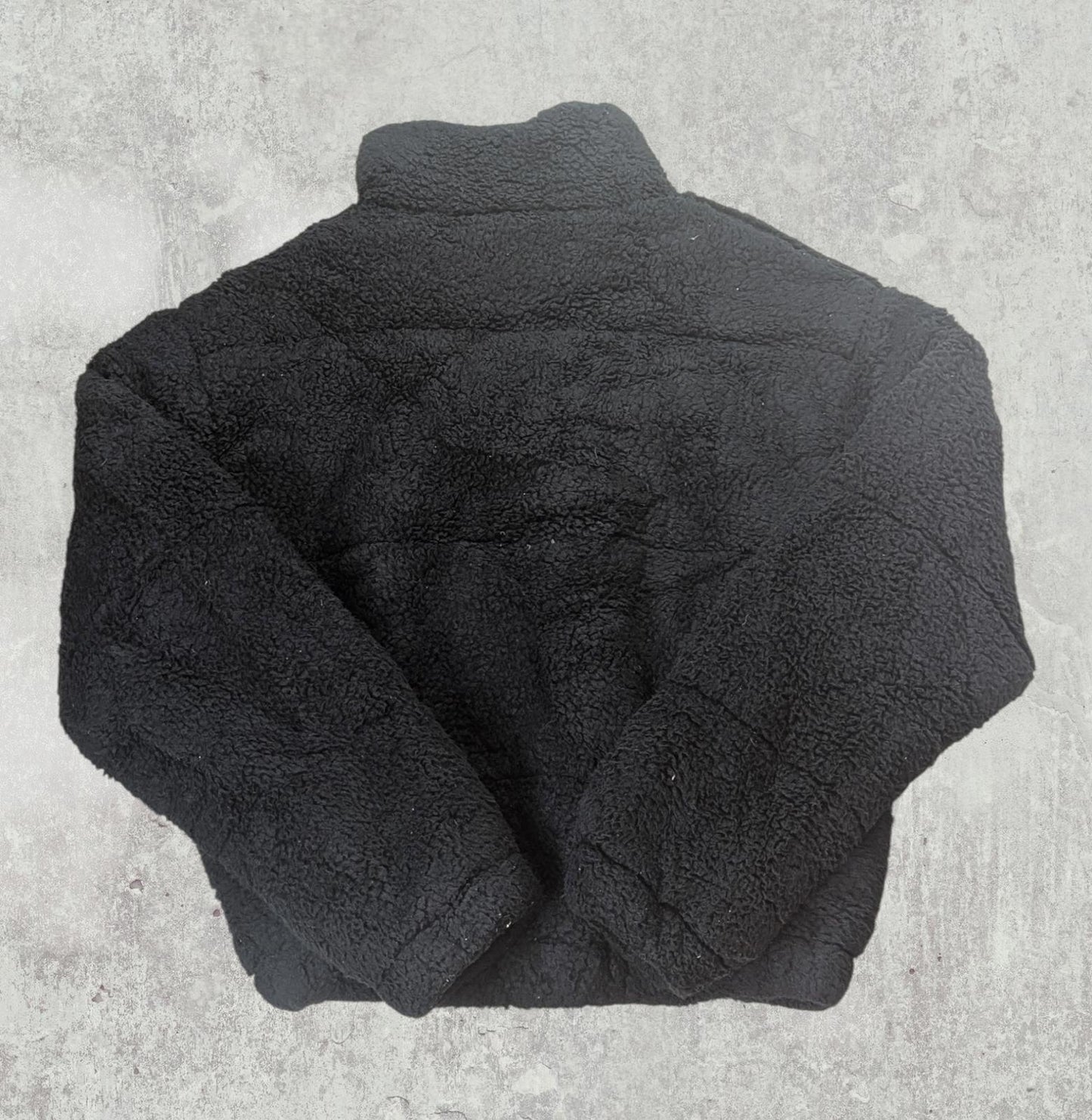 Ellesse Women's Puffer Fleece Jacket - Black - Size 6