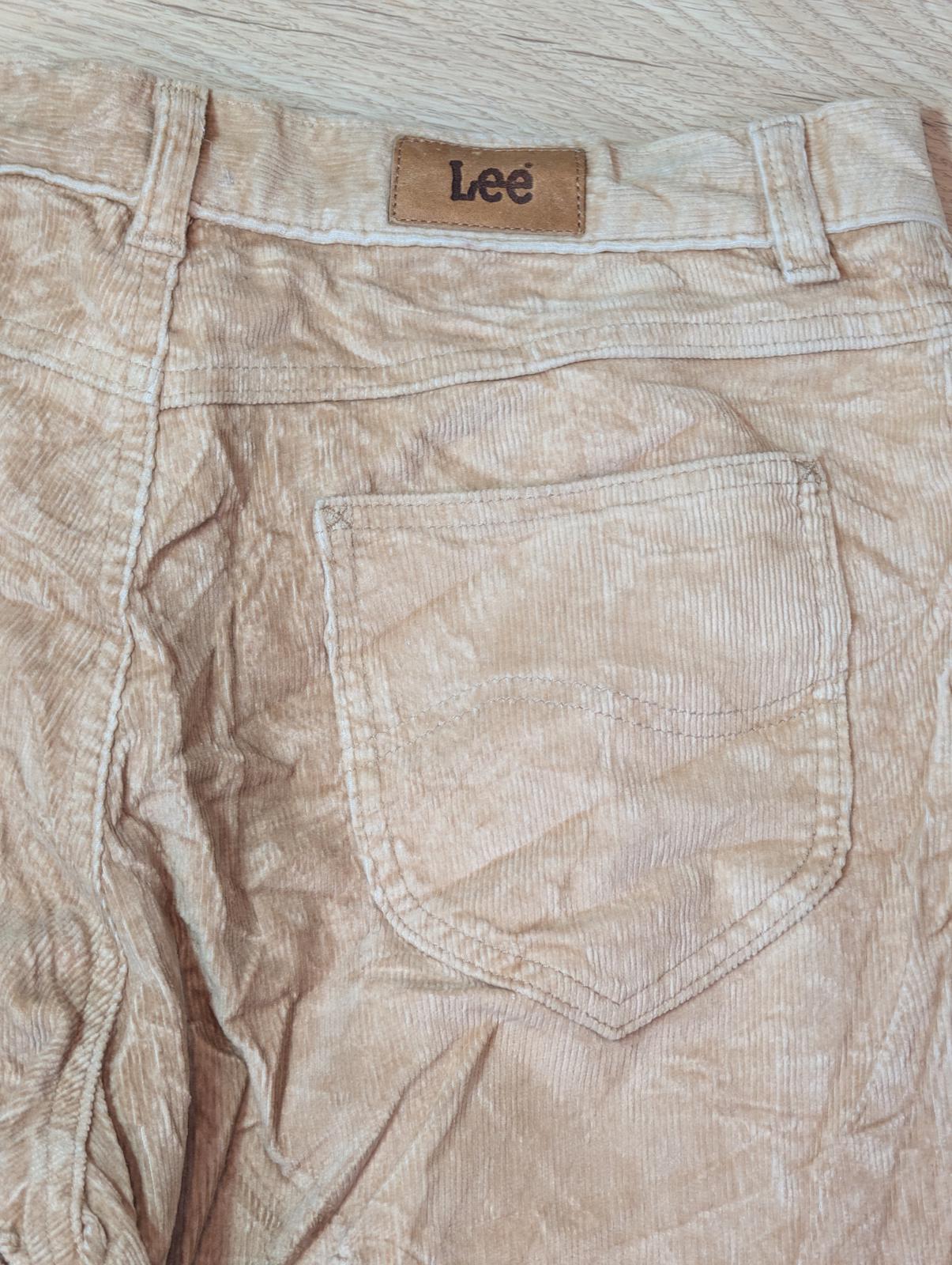 Lee Women's Corduroy Trousers - Khaki - Size 31W 30L