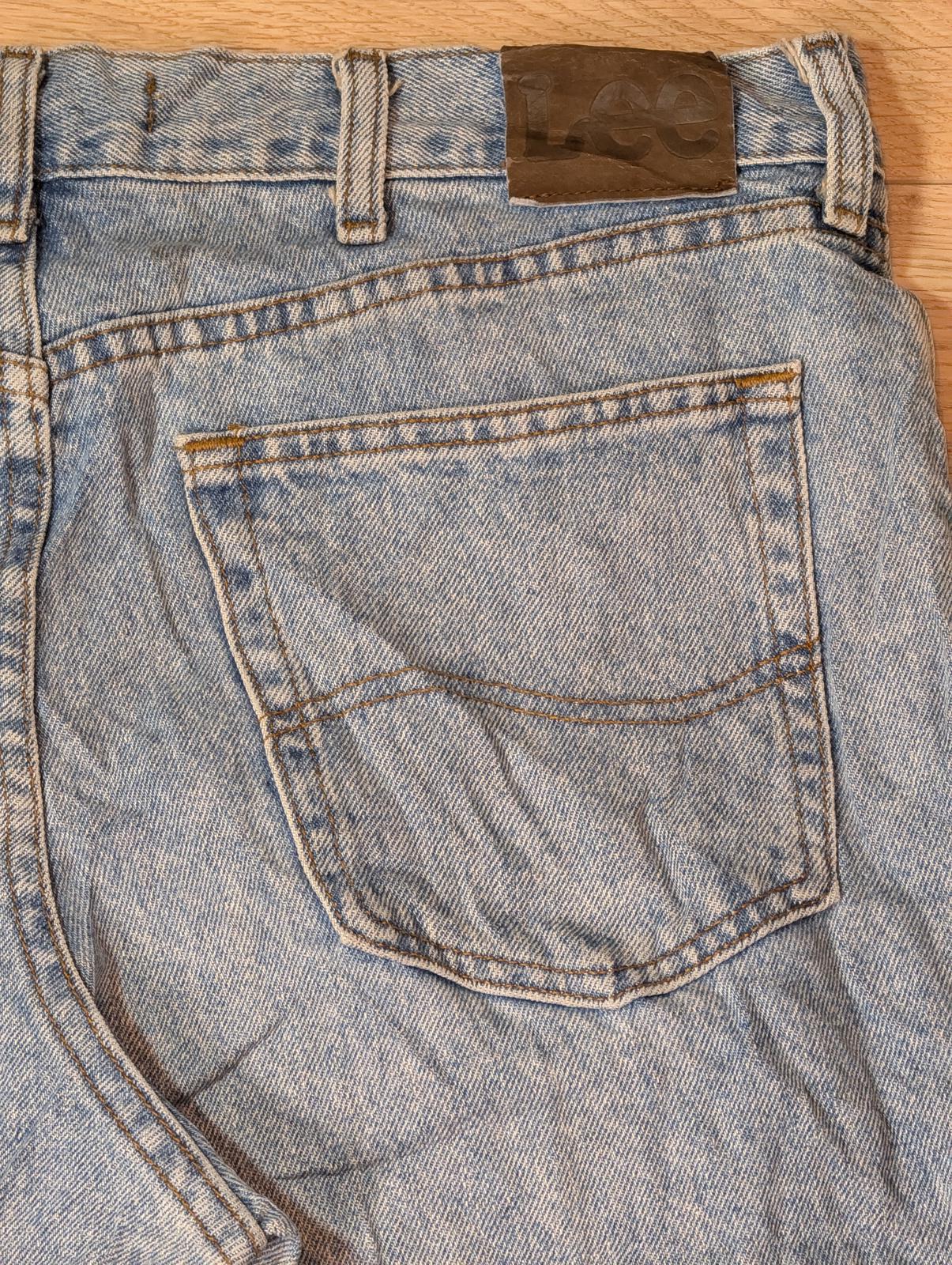Lee Men's Straight Jeans - Blue - Size 36W 30L