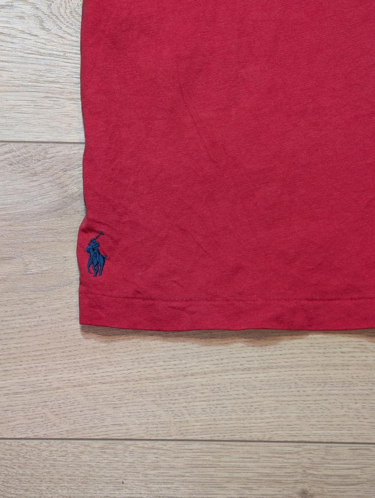 Ralph Lauren Men's Classic Fit Polo T Shirt - Red - Size Large
