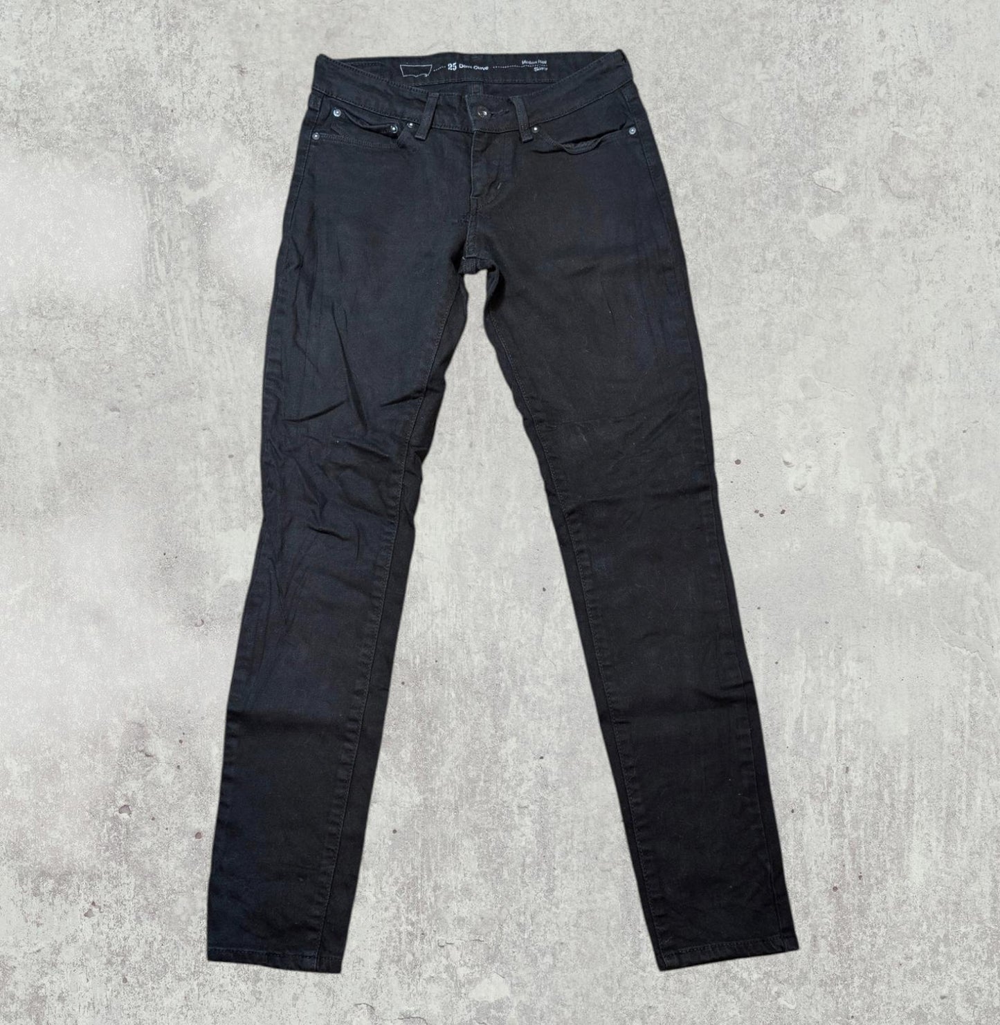 Levi's Women's Demi Curve Skinny Jeans - Black - Size 25W 30L