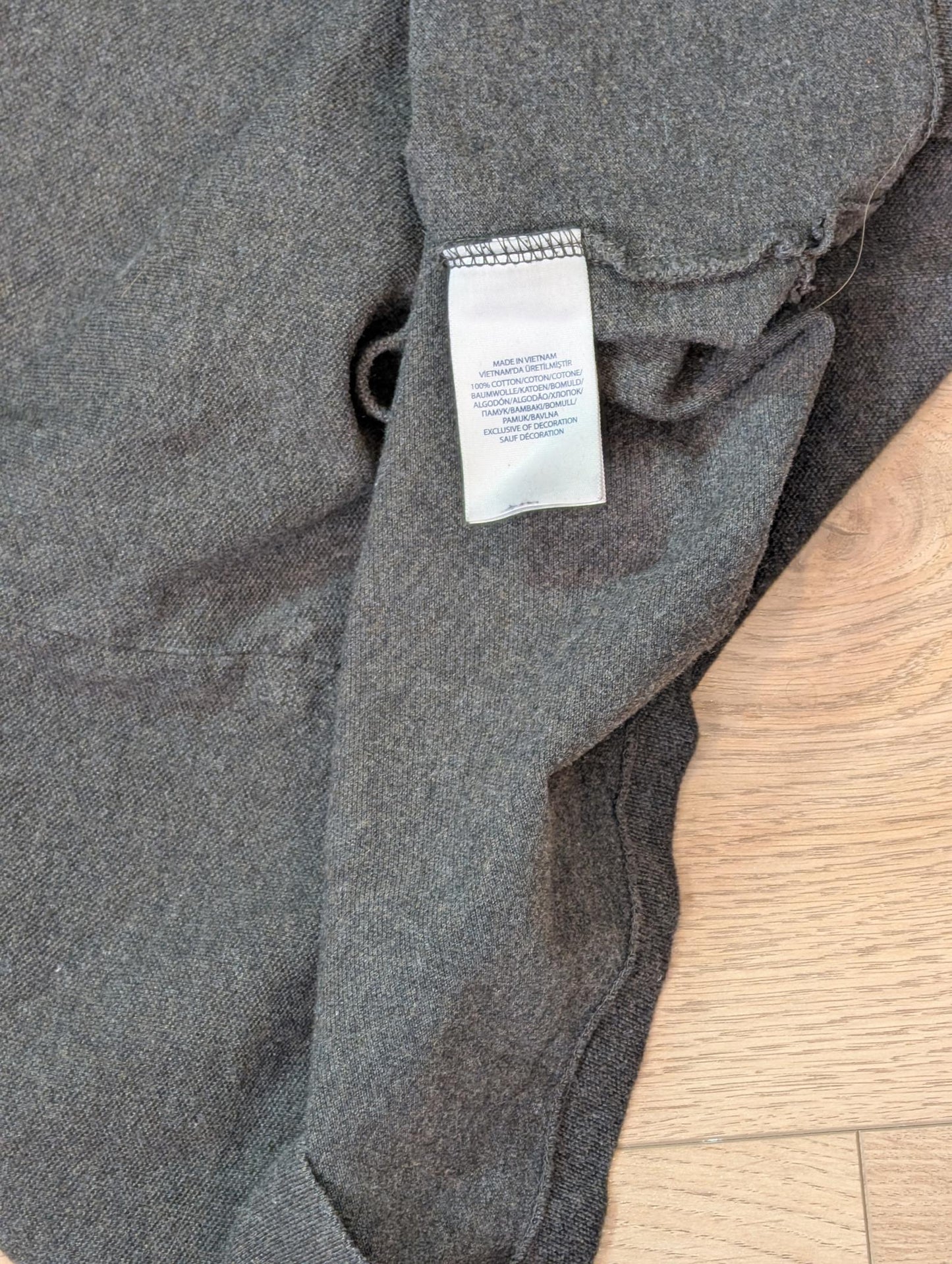Ralph Lauren Men's Slim Fit Polo T Shirt - Grey - Size XXL