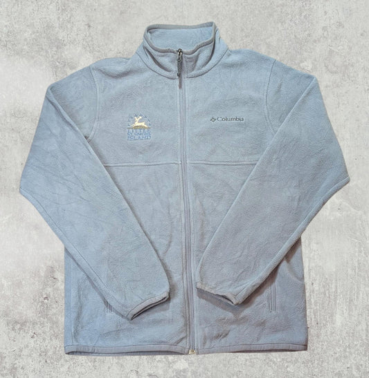 Columbia Women's Fleece Jacket - Blue - Size Small