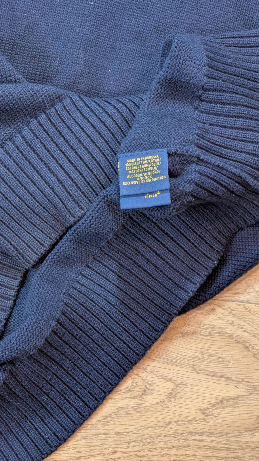 Ralph Lauren Men's Sweatshirt Jumper - Navy - Size XL