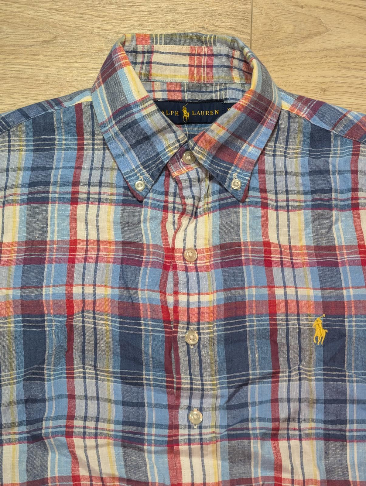 Ralph Lauren Men's Check Shirt - Blue - Size XS