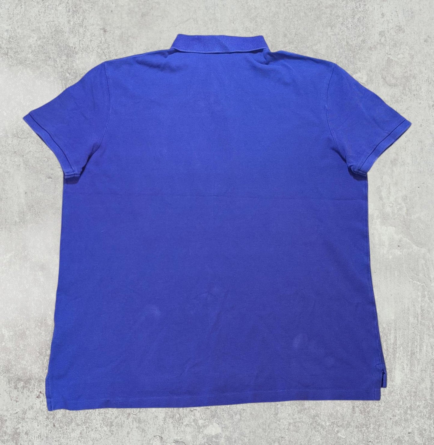 Ralph Lauren Men's Custom Slim Fit Big Pony Polo T Shirt - Purple - Size XL