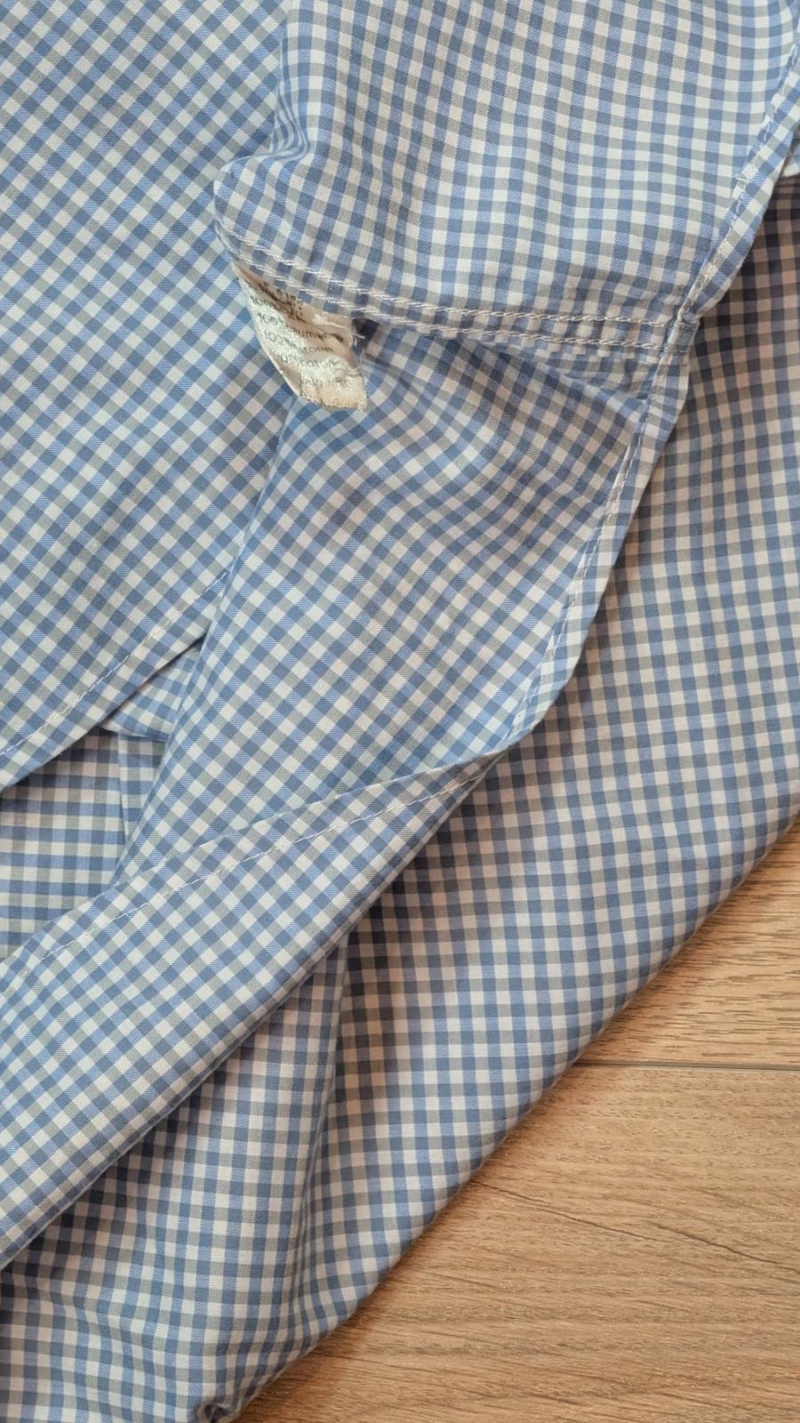 Lacoste Men's Check Shirt - Blue - Size Medium