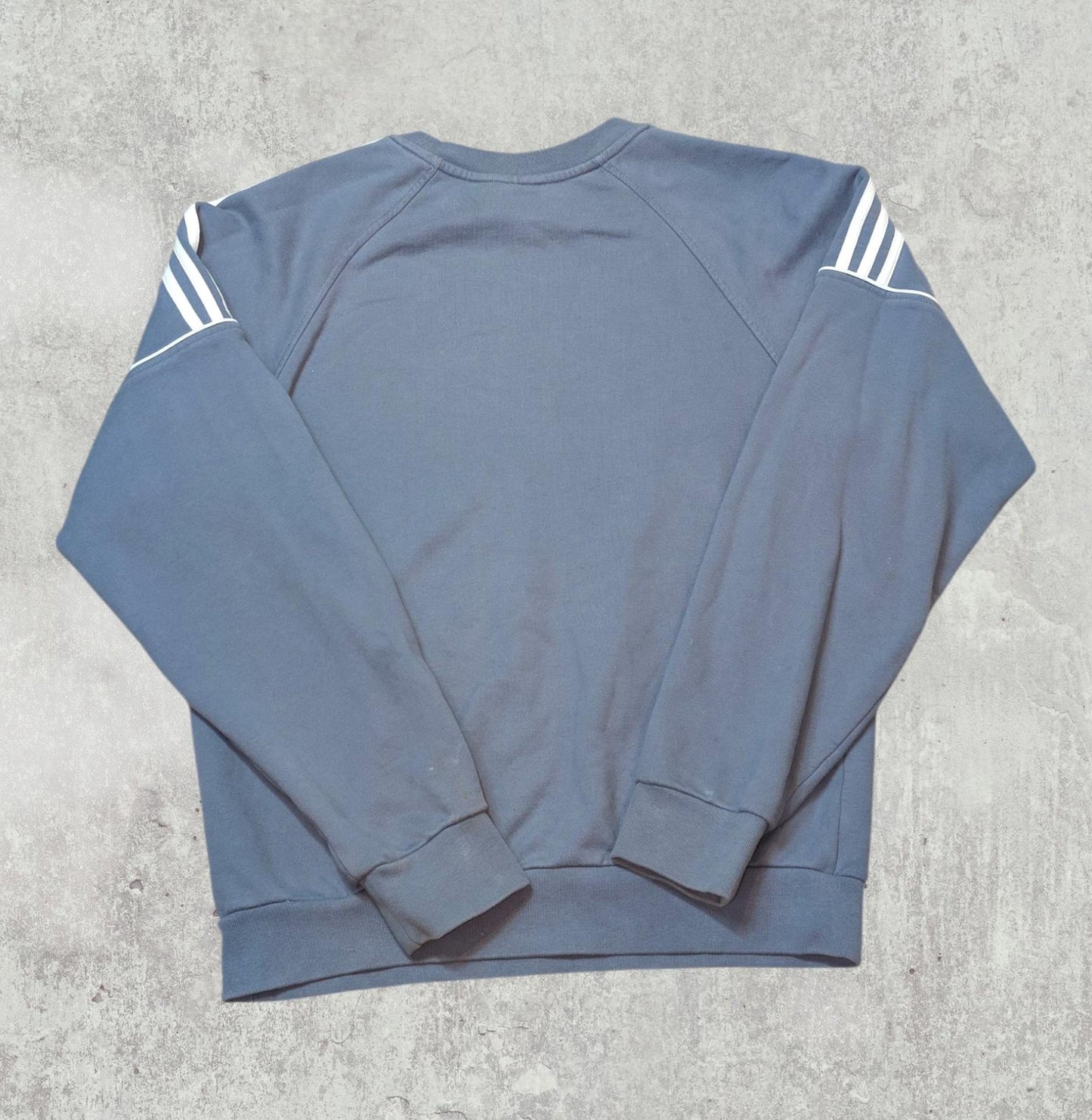 Adidas Mens Sweatshirt Jumper - Grey - Size Small