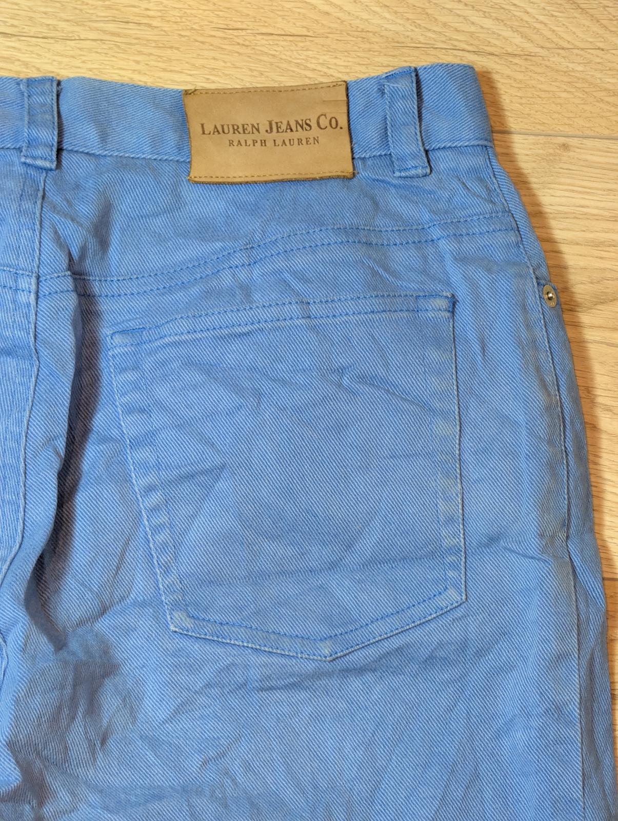 Lauren Jeans Co Ralph Lauren Women's Straight Jeans - Blue - Size 28W 28L