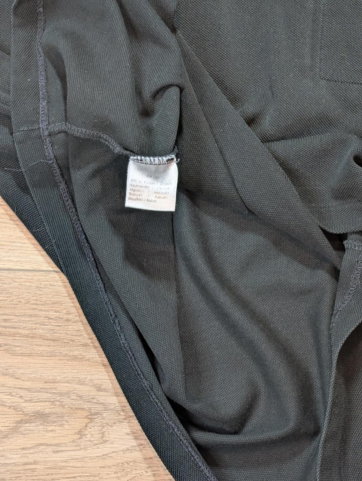 Lacoste Men's Polo T Shirt - Black - Size 5 / Large