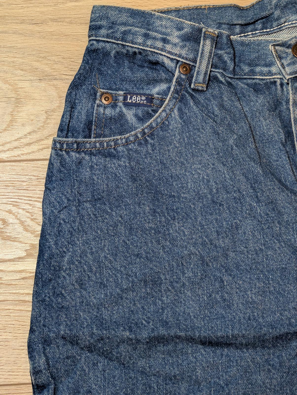 Lee Women's Straight Jeans - Blue - Size 28W 29L