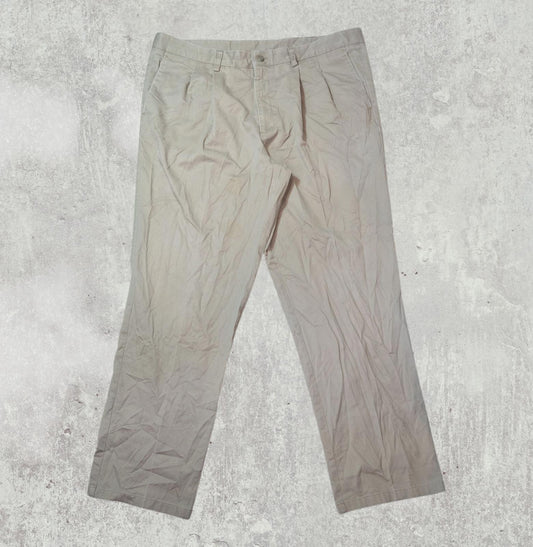 Dockers Men's Individual Fit Chino Trousers - Beige - Size 40W 32L