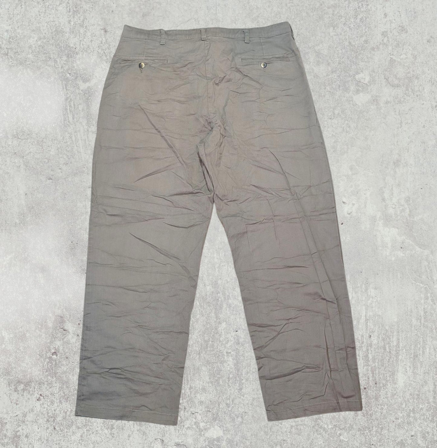 Wrangler Men's Comfort Chino Trousers - Khaki - Size 38W 30L