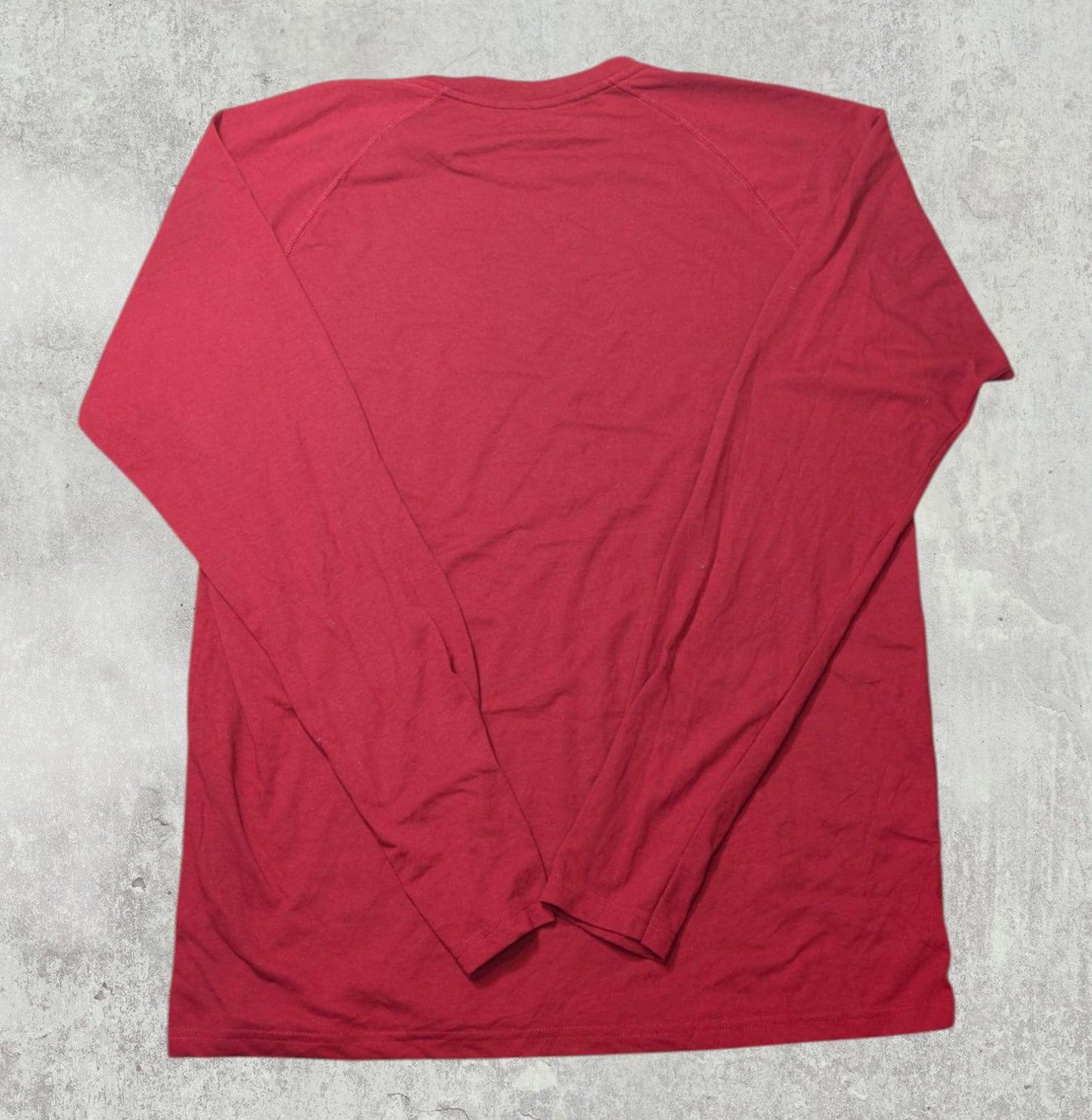 Champion Men's Power Long Sleeved Ravens T Shirt - Red - Size Large