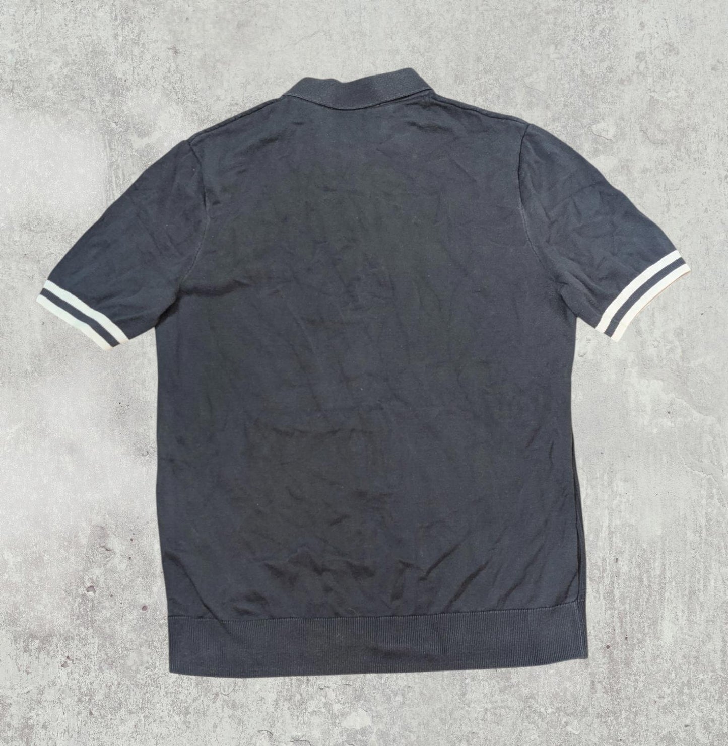 Fred Perry Men's Polo T Shirt - Navy - Size Medium