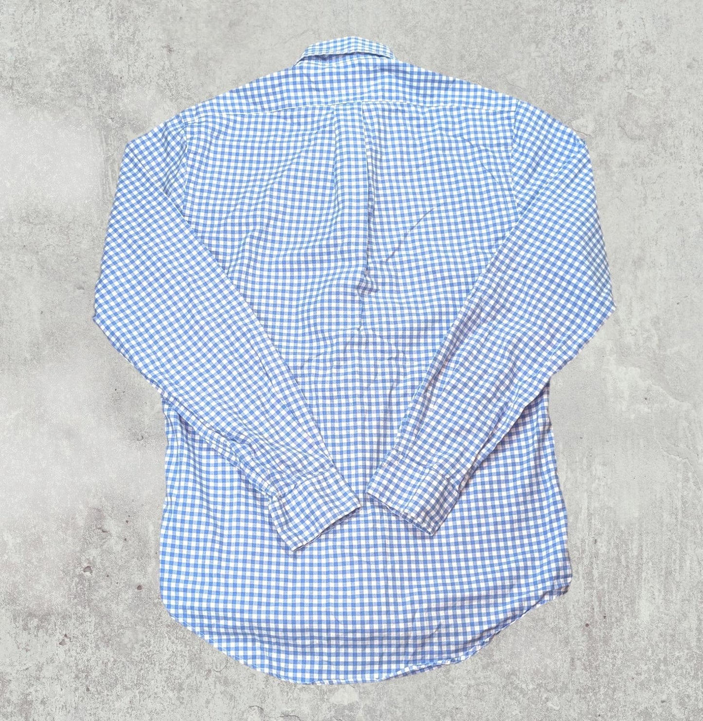 Ralph Lauren Men's Classic Fit Check Shirt - Blue - Size XS