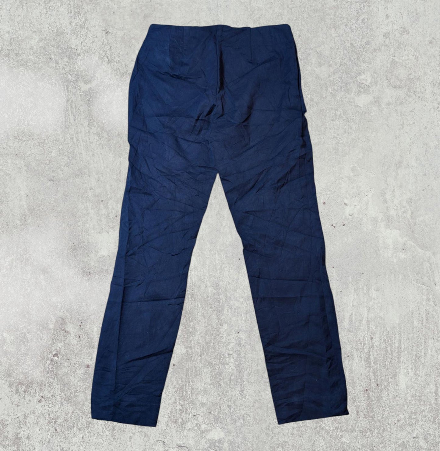 Lauren Ralph Lauren Women's Trousers - Navy - Size 28W 26L