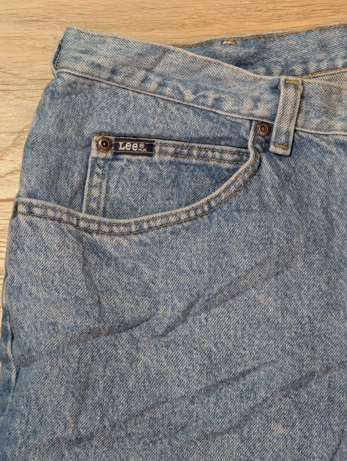 Lee Men's Straight Jeans - Blue - Size 33W 32L
