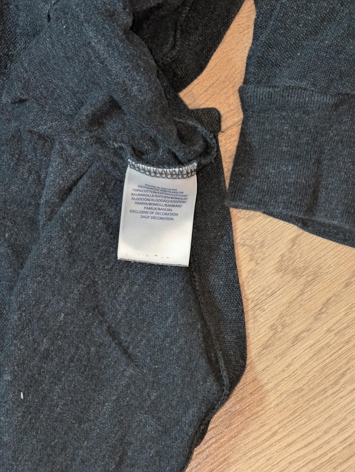 Ralph Lauren Men's Long Sleeved Polo T Shirt - Navy - Size XL