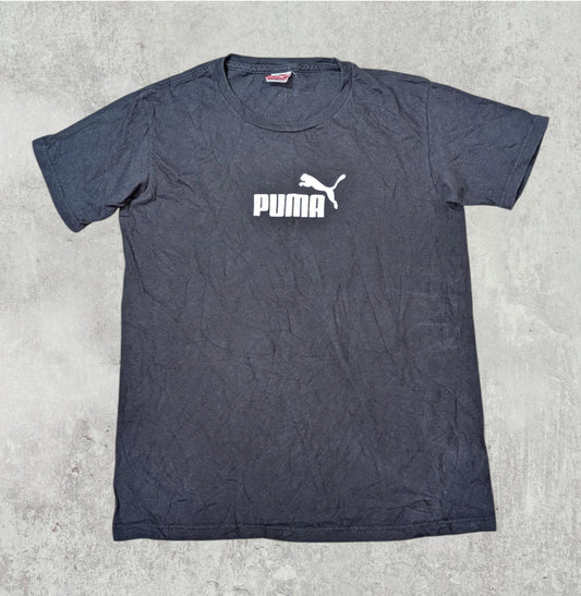 Puma Women's T Shirt - Black - Size 12