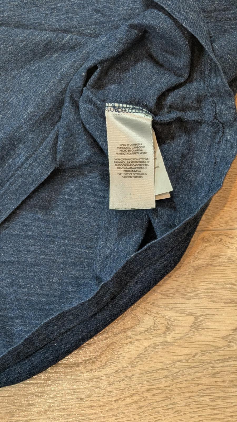 Ralph Lauren Men's T Shirt - Navy - Size Medium