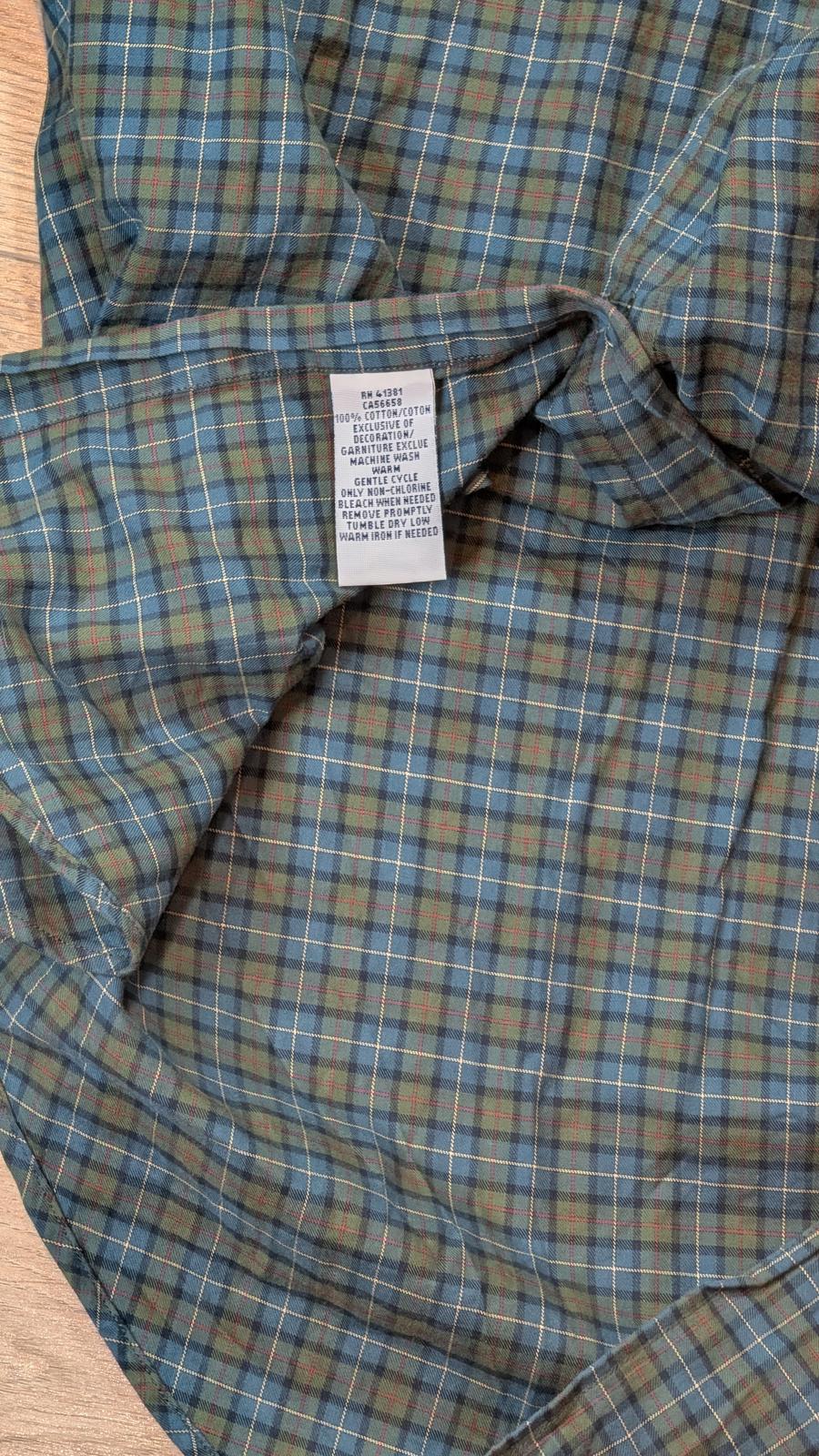 Ralph Lauren Men's Classic Fit Check Shirt - Green - Size Small