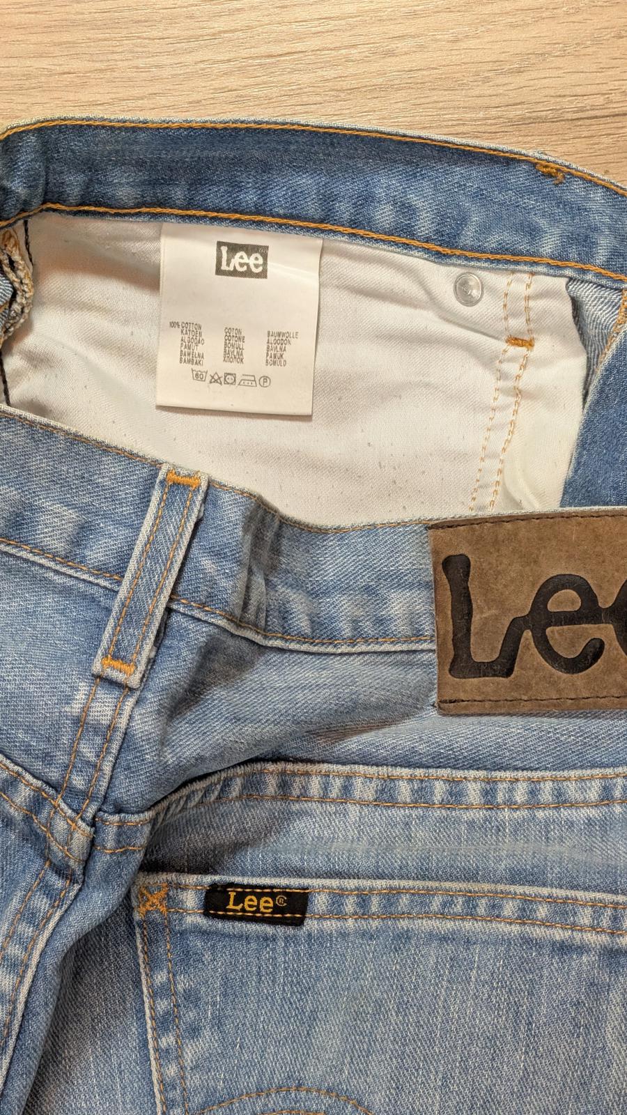 Lee Men's Brooklyn Straight Jeans - Blue - Size 34W 34L