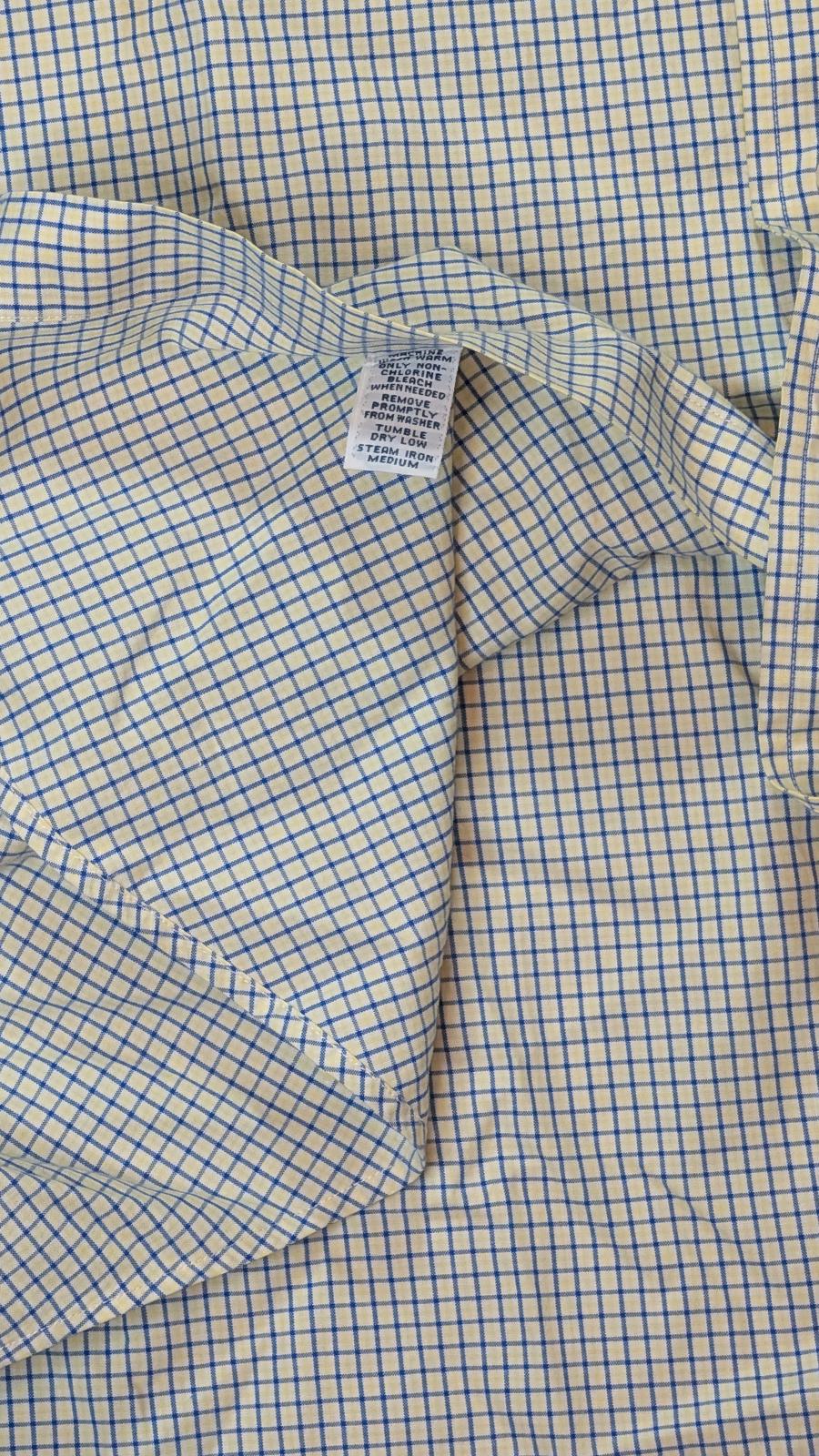 Ralph Lauren Men's Classic Fit Check Shirt - Yellow - Size Large