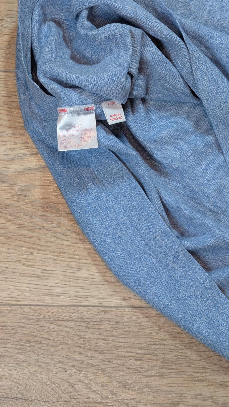 Lacoste Men's T Shirt - Blue - Size 2 / XS