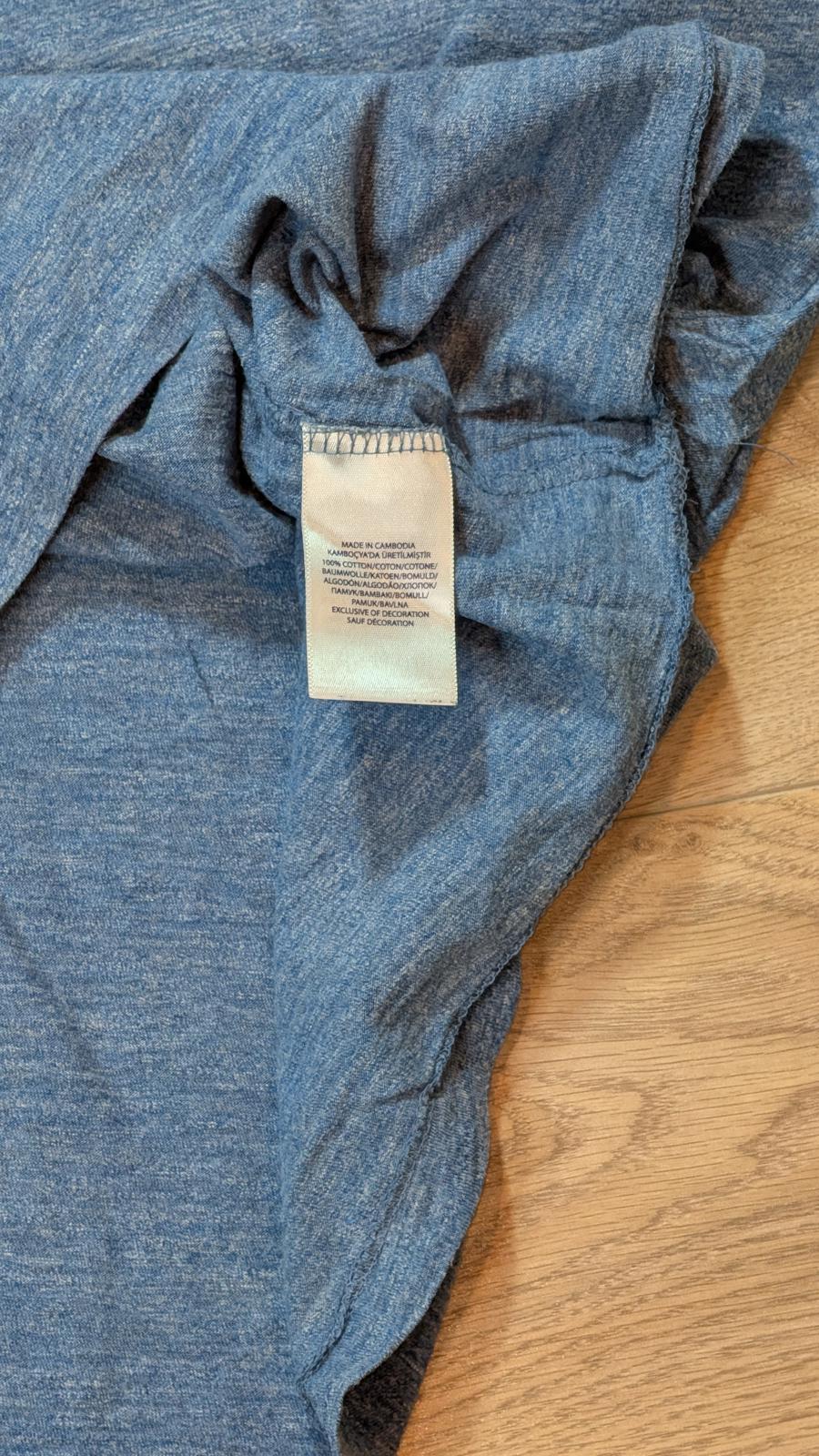 Ralph Lauren Men's T Shirt - Blue - Size XL