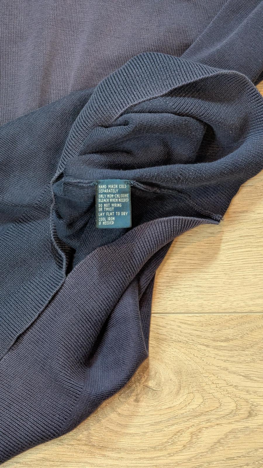 Ralph Lauren Men's Sweatshirt Jumper - Navy - Size Large