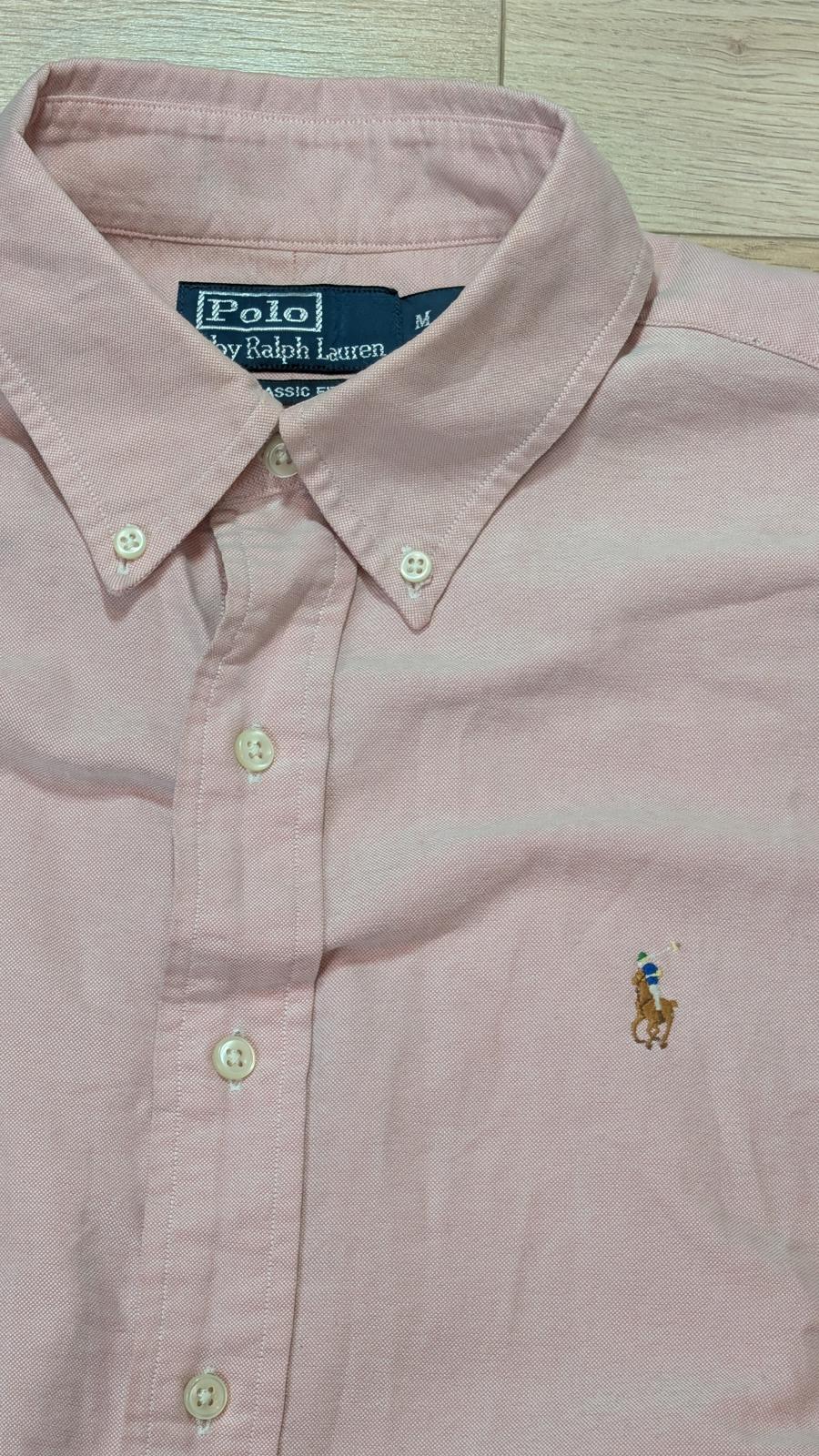 Ralph Lauren Men's Classic Fit Shirt - Pink - Size Medium