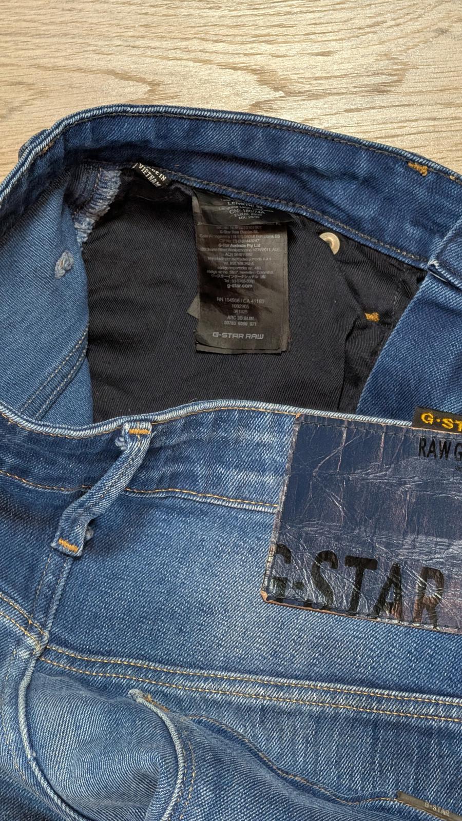 G-Star Raw Men's Tapered Jeans - Blue - Size 30W 30L