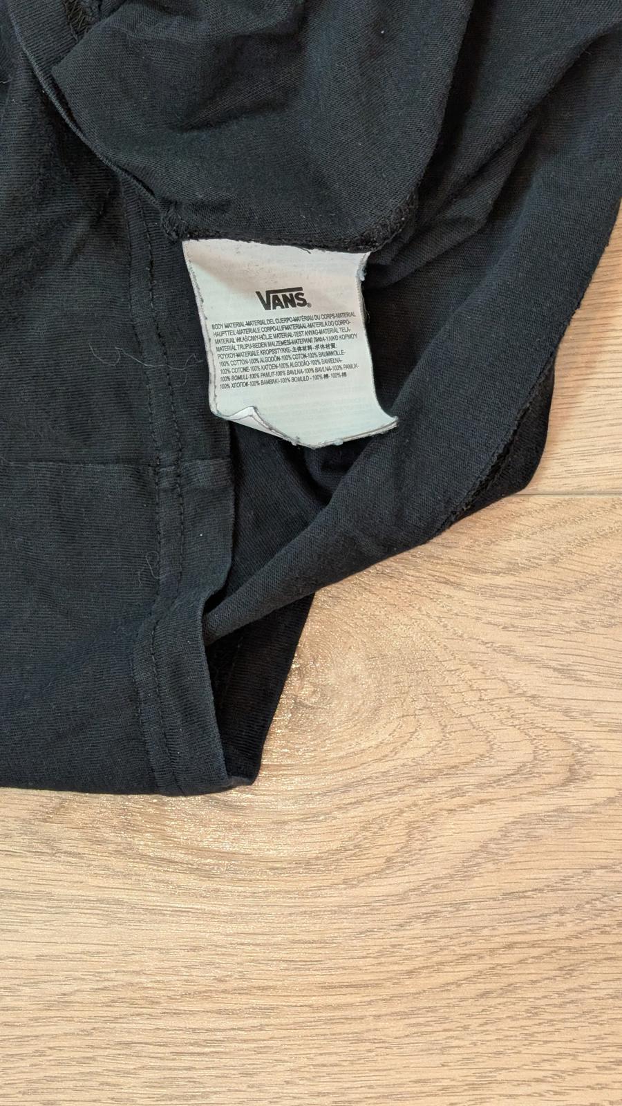 Vans Kid's Boys T Shirt - Black - Size Medium