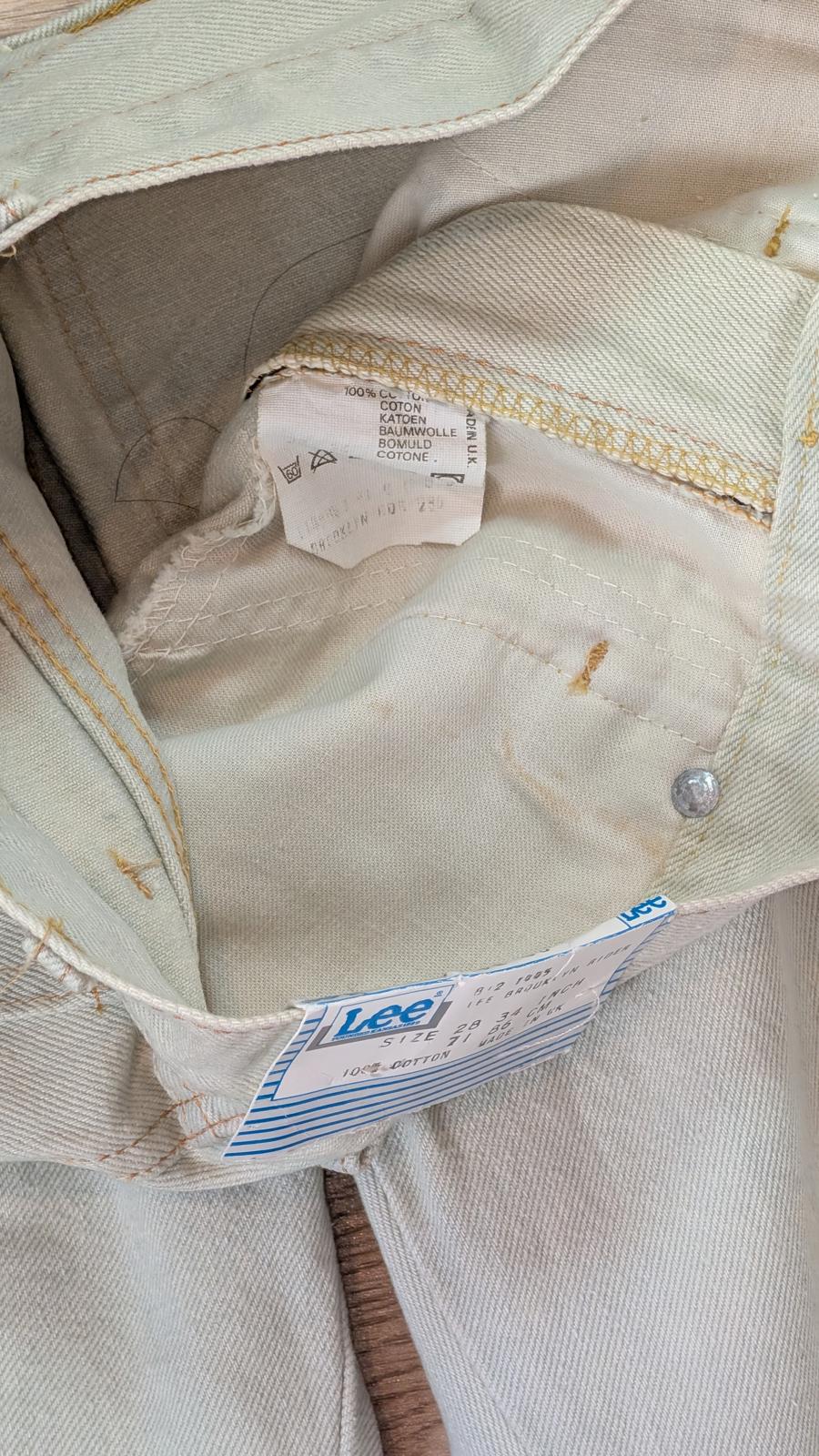 Lee Men's Brooklyn Straight Jeans - Blue - Size 28W 34L