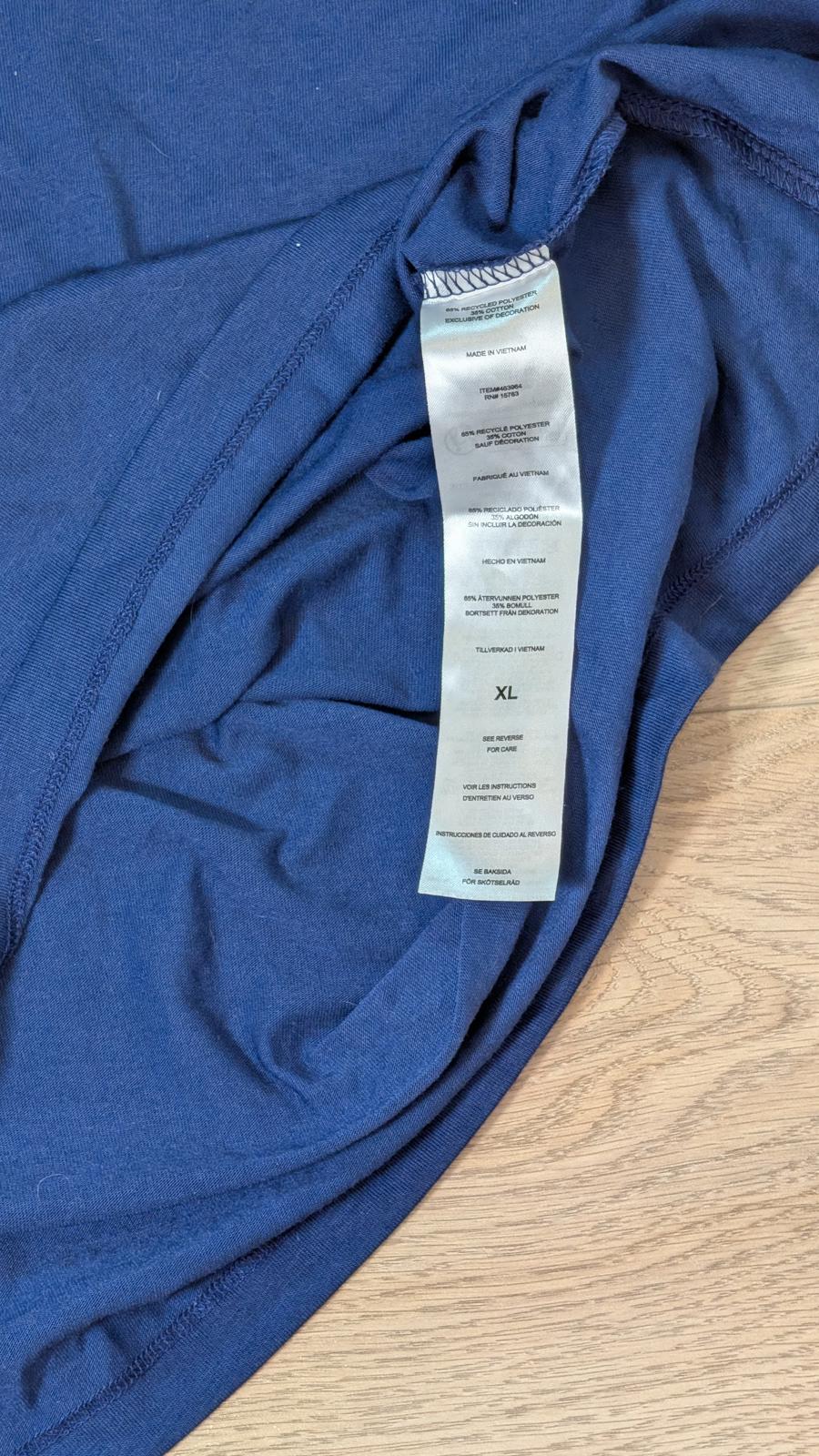 Champion Men's T Shirt - Blue - Size XL