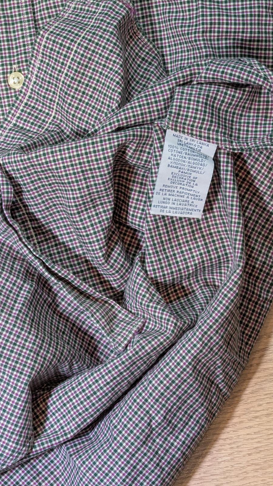 Ralph Lauren Men's Check Shirt - Purple - Size Small