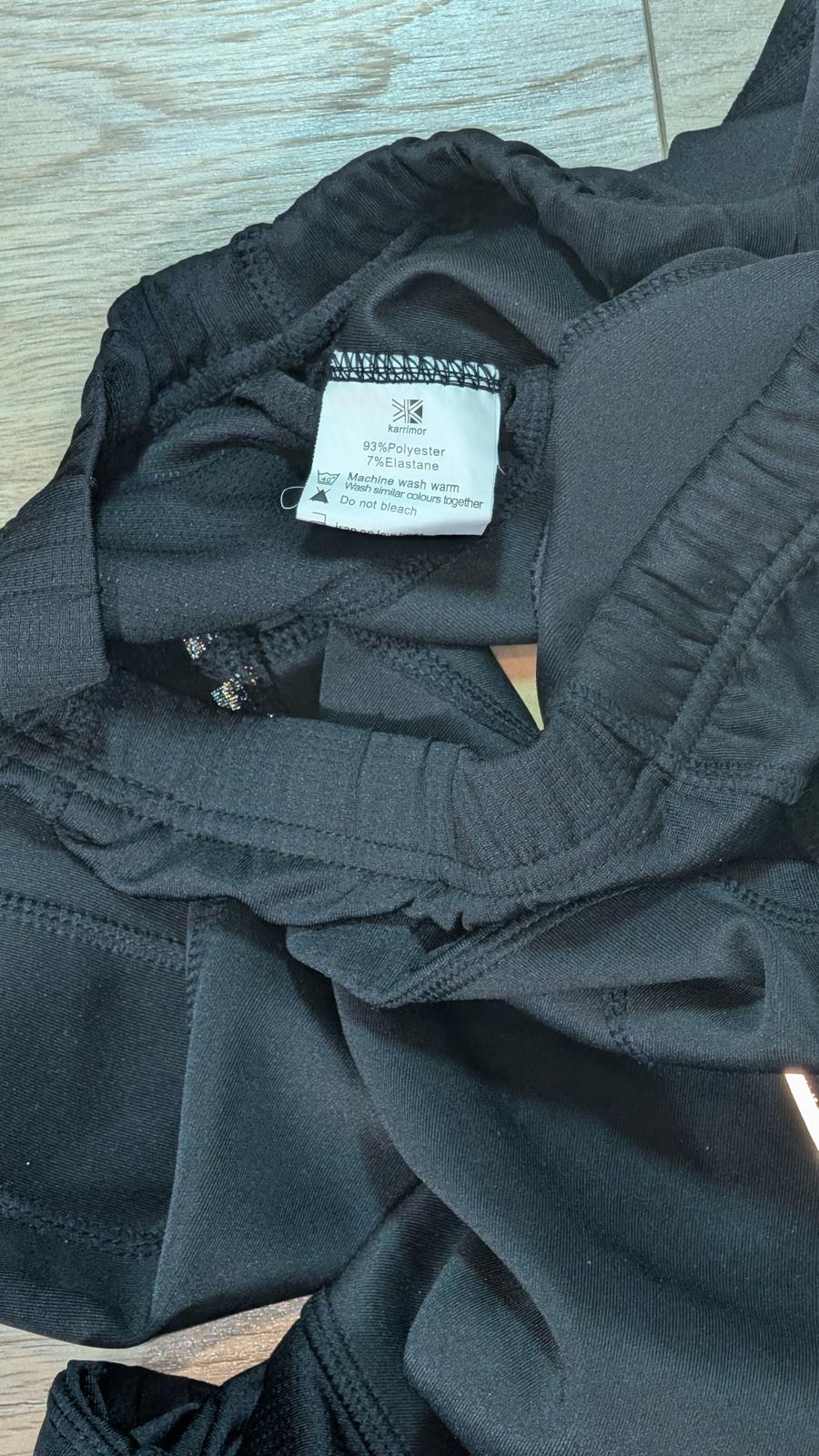 Karrimor Women's Padded Cycling Trousers - Black - Size 14